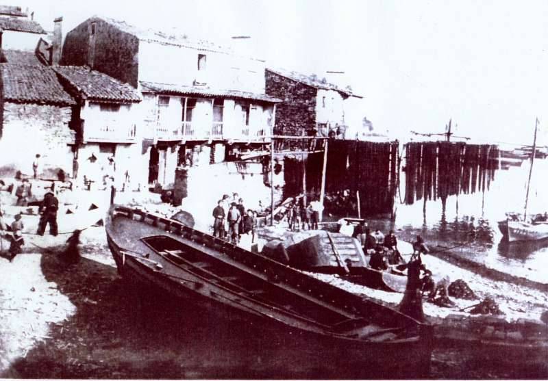 Carpinteiros de ribeira en Redes